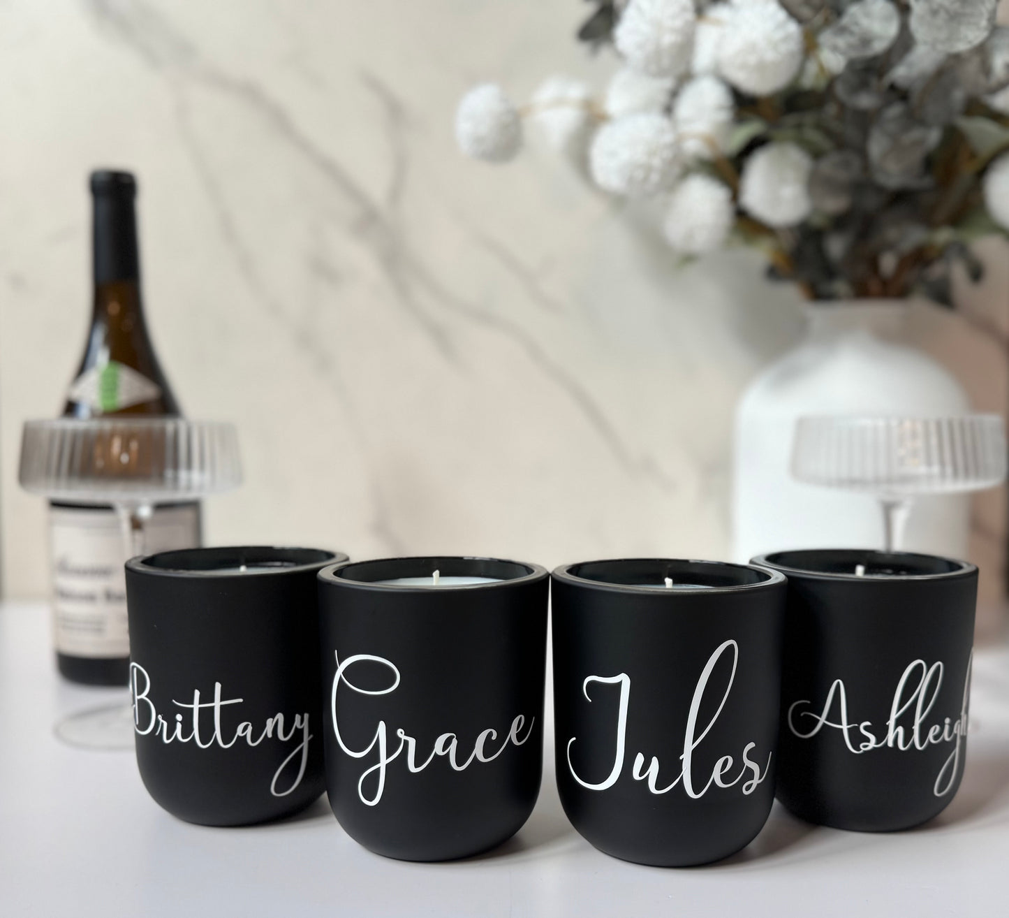 12 oz Matte Black Signature Candle