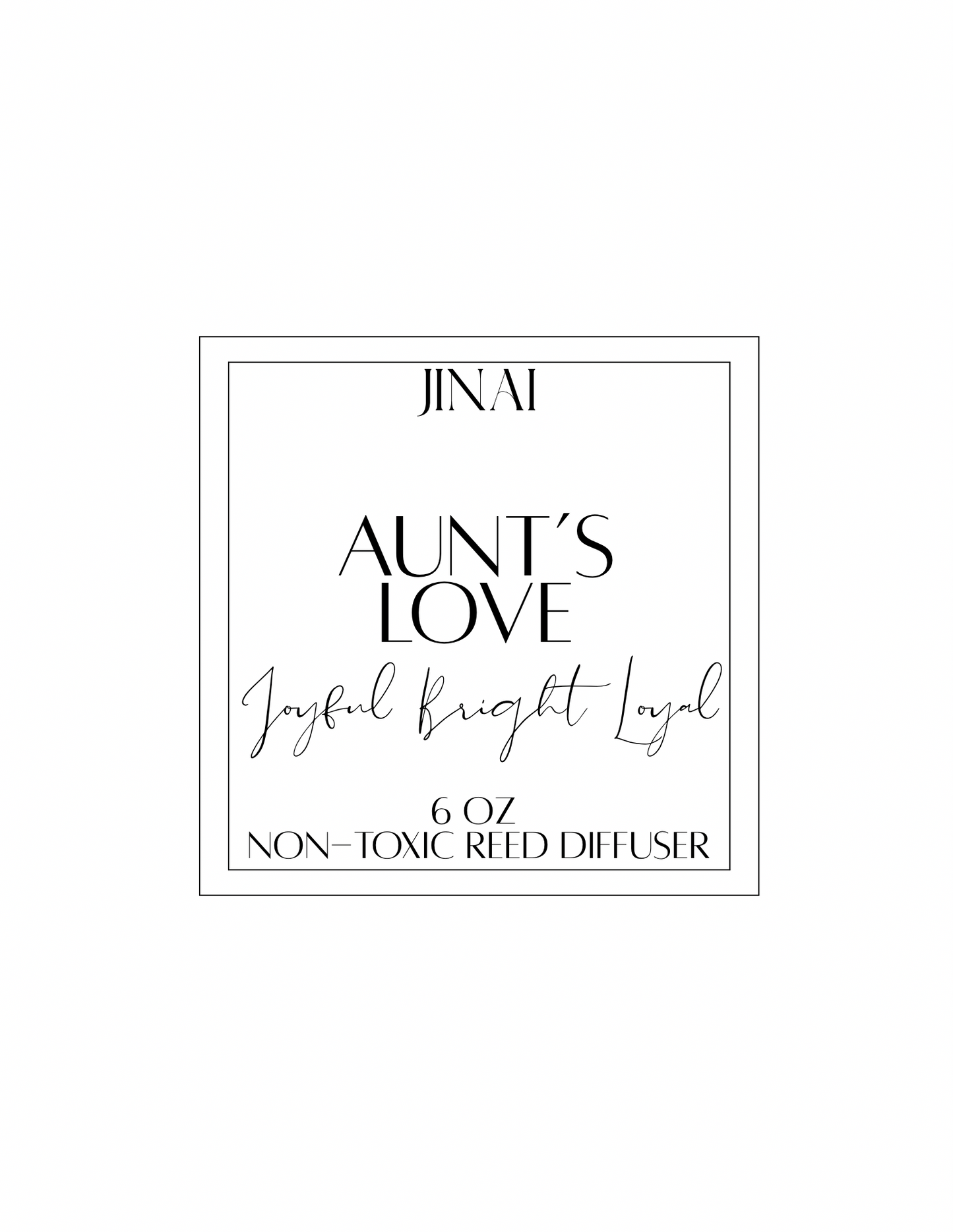 Aunt’s Love Reed Diffuser