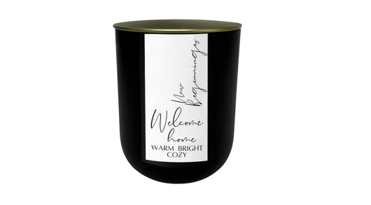 Welcome Home in Signature Matte Black 12 oz Candle